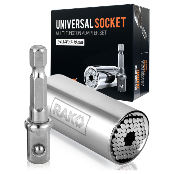 2-Set Rak Universal Socket Multi-Function Adapter Set For Sale