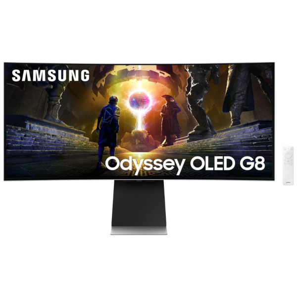 SAMSUNG Odyssey G85SD Series 34  Curved WQHD QD-OLED Gaming Monitor Discount