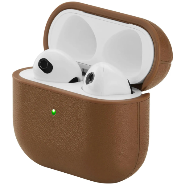 Insignia Magnetic Leather Case for Apple AirPods (3rd Generation) For Cheap
