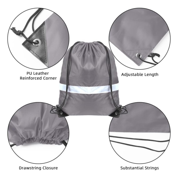 10-Piece GoodtoU Drawstring Backpack Fashion