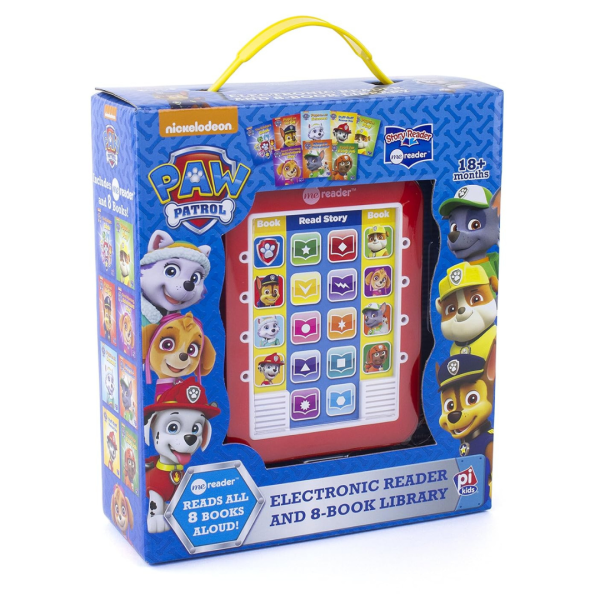 Nickelodeon Paw Patrol Chase, Skye, Marshall, And More! – Me Reader Electronic Reader And 8 Sound Book Library For Sale