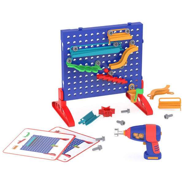 50-Pieces Educational Insights Design & Drill Marble Maze For Discount