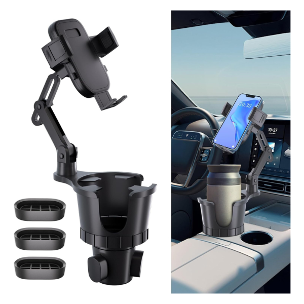 Tronic Master 2-In-1 Car Cup Holder Phone Mount Expander Online