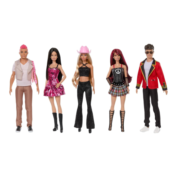 Barbie RBD Set Of 5 Band Collectible Fashion Dolls Online Sale