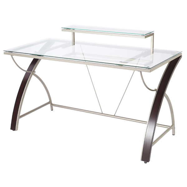 Realspace Axley 55  W Glass Computer Desk For Cheap
