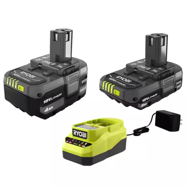 RYOBI ONE+ 18V Lithium-Ion Starter Kit For Cheap