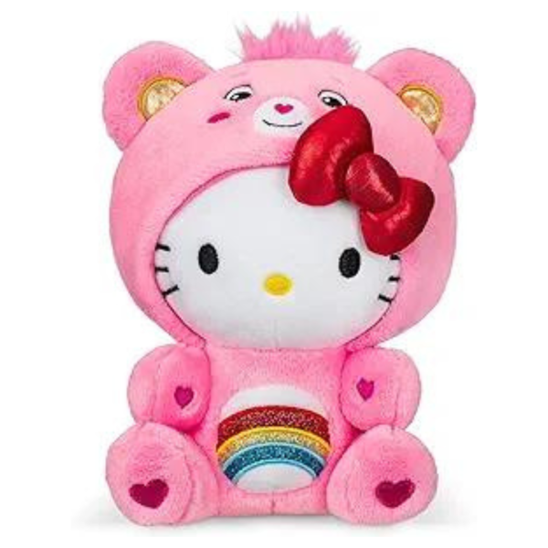 Care Bears Hello Kitty Dressed As Cheer Bear 8  Fun-Size Plush Online