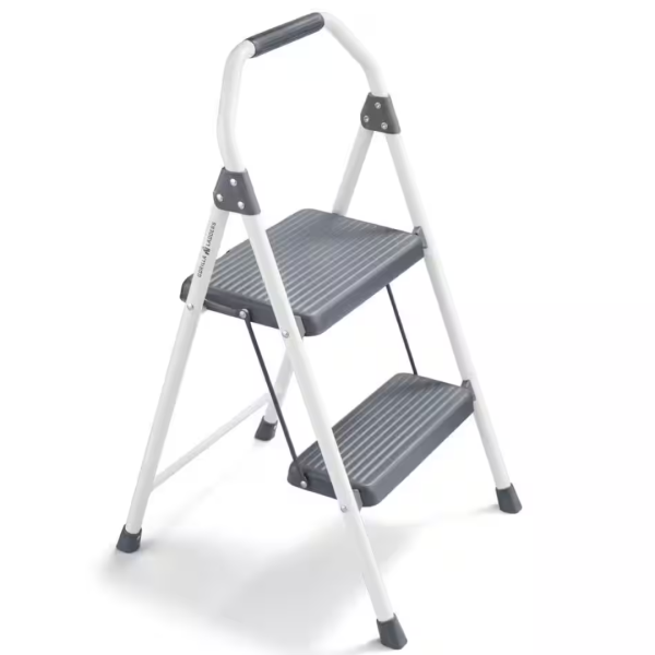 Gorilla Ladders 2-Step 225 lbs. Load Capacity Compact Steel Step Stool Cheap