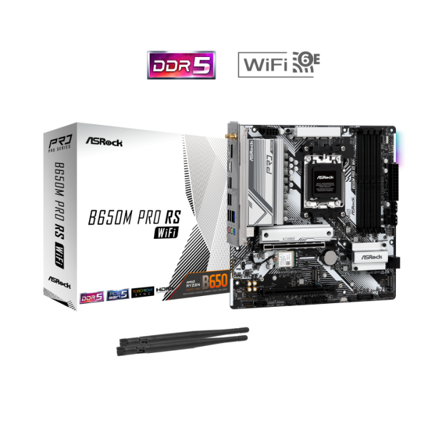 ASRock B650M Pro RS WiFi AM5 AMD B650 Micro ATX Motherboard For Cheap