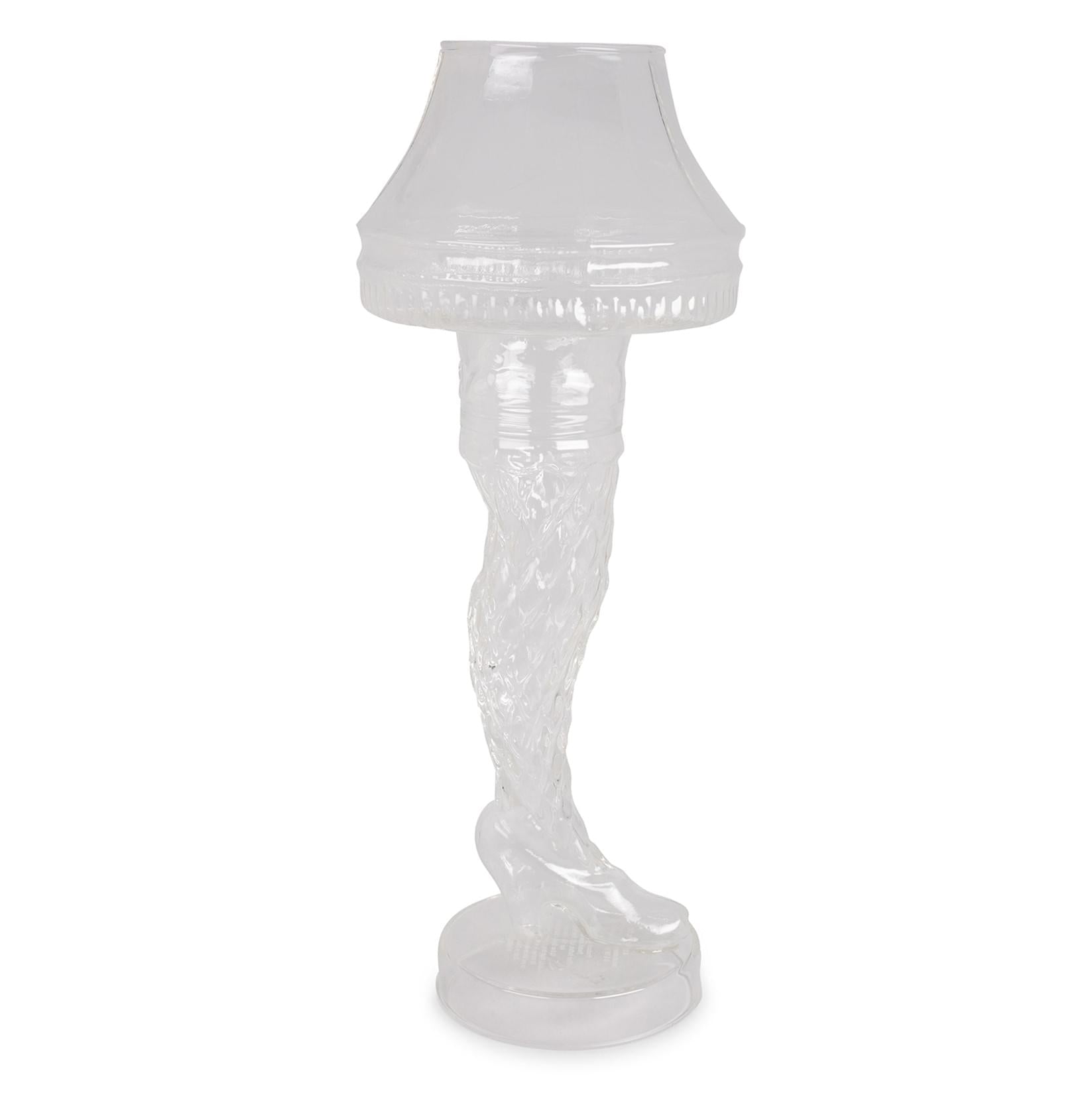 A Christmas Story Leg Lamp Molded Glass Cup | Holds 17 Ounces Hot on Sale