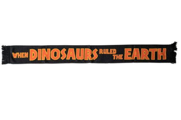 Jurassic Park Large Knitted Scarf  When Dinosaurs Ruled The Earth  Online now - Image 2