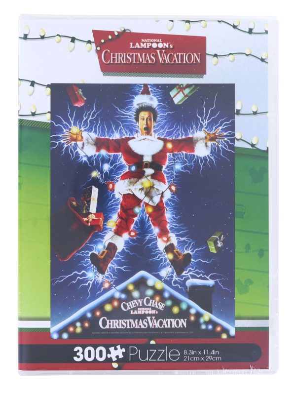 Christmas Vacation 300 Piece VHS Box Jigsaw Puzzle Hot on Sale - Image 2