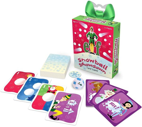 Elf Snowball Showdown Family Card Game | For 3-6 Players For Discount