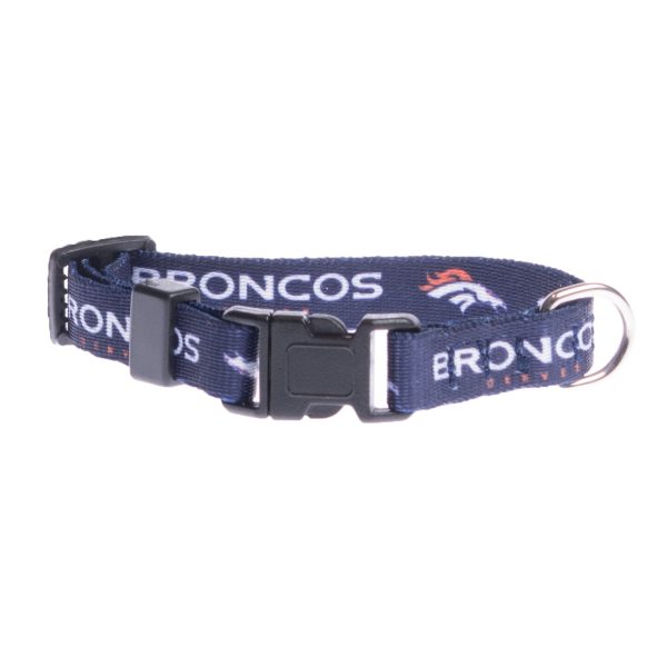 Denver Broncos Pet Collar Size Supply