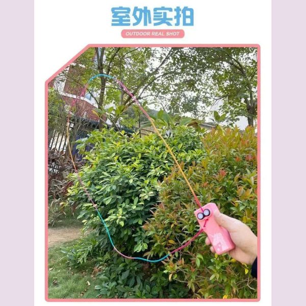Looplasso Rope Launcher Propeller With Rope String Controller Handheld Loop Lasso Shooter Thruster Electric Toys Children Gifts For Sale - Image 3
