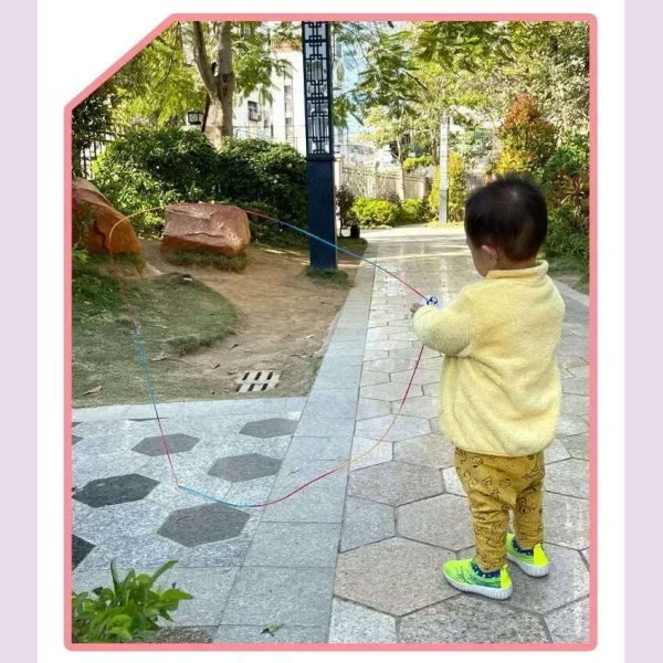 Looplasso Rope Launcher Propeller With Rope String Controller Handheld Loop Lasso Shooter Thruster Electric Toys Children Gifts For Sale - Image 5
