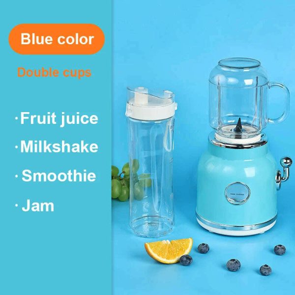 Electric Juicer Mini Portable Baby Food Mixer Grinder Automatic Fruit Juice Extractor Squeezer Smoothie Milkshake Blender Cup EU Hot on Sale